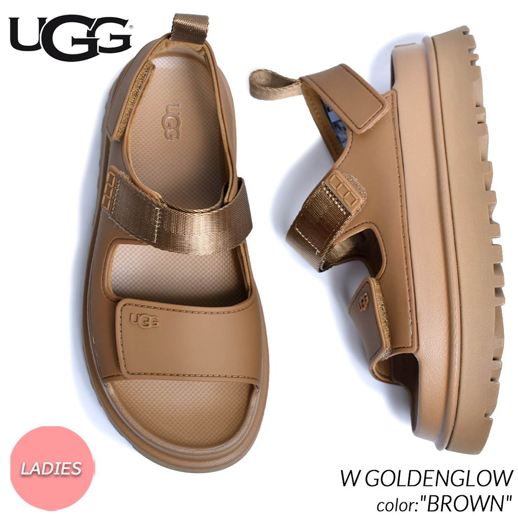 【UGG】 ゴールデングロウ ブラウン UGG W GOLDENGLOW 