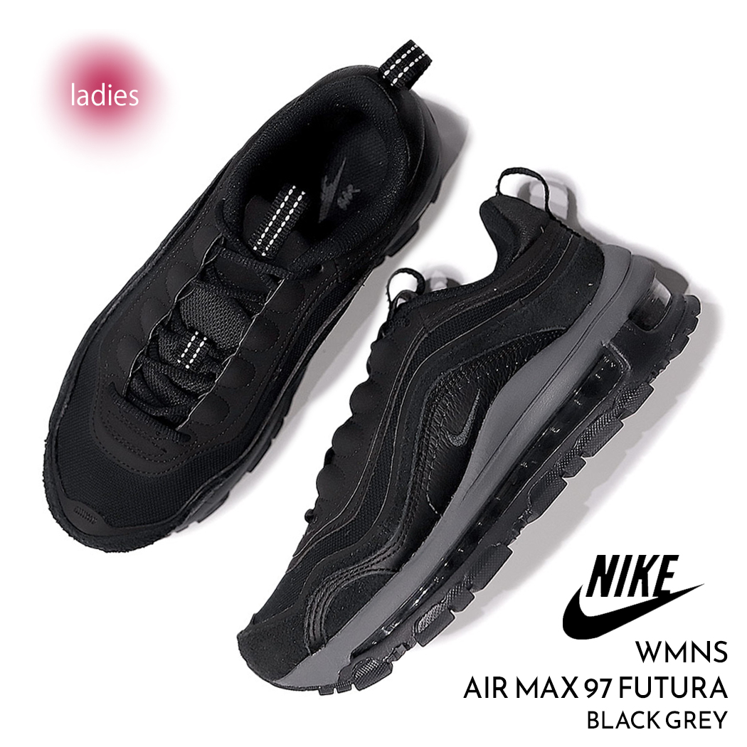 NIKE 97 WMNS AIR MAX 97 FUTURA BLACK GREY FB4496 002