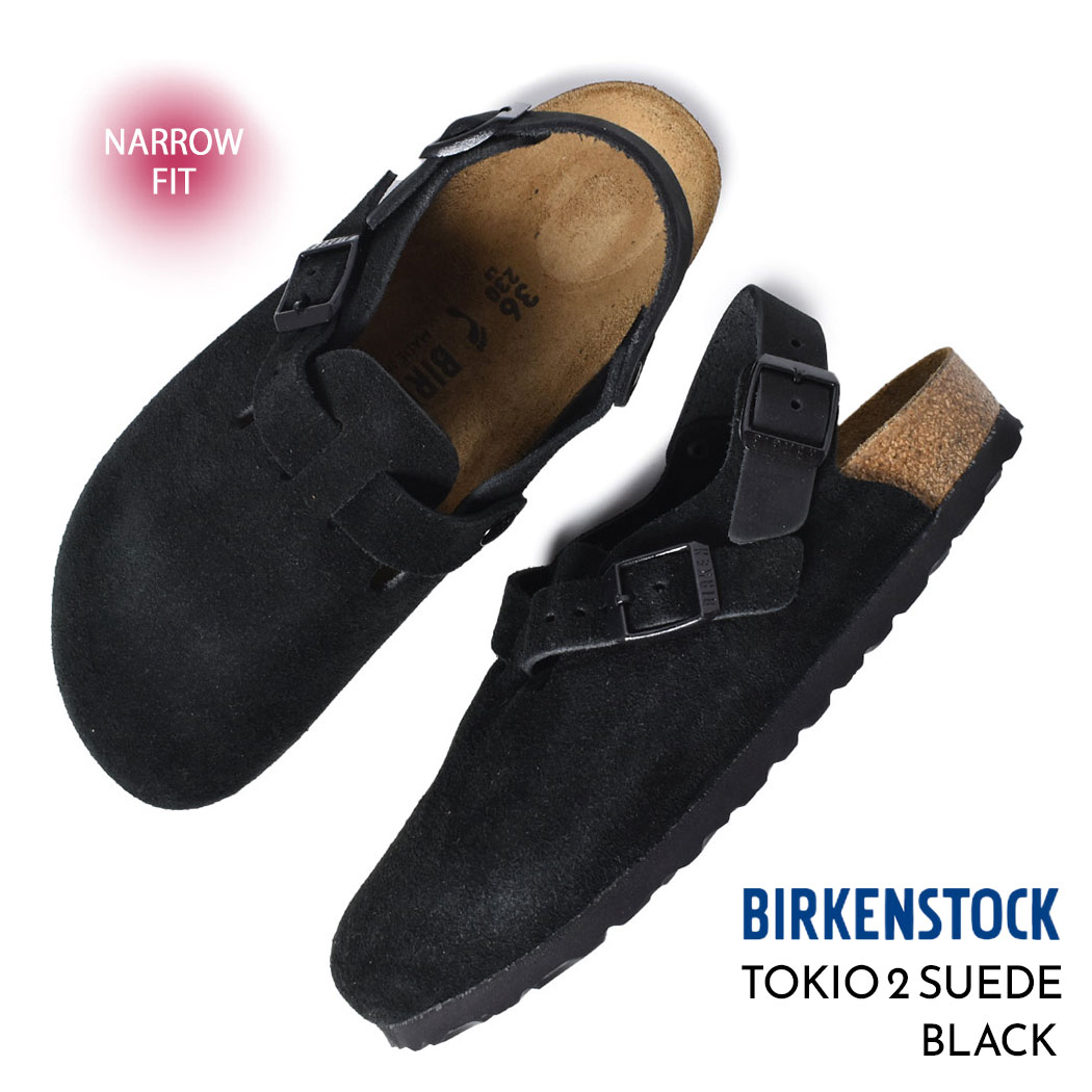 Birkenstock Tokio II Suede サンダル 44 黒 20241105c2.jpg