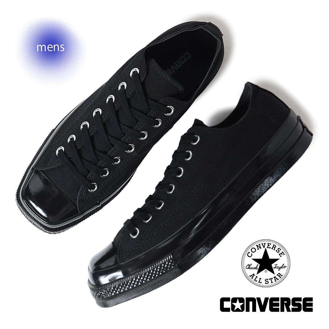竜王 オーダー品 黒 3セット CONVERSE ALL STAR SQUARE TOE OX BLACKMONOCHROME（コンバース