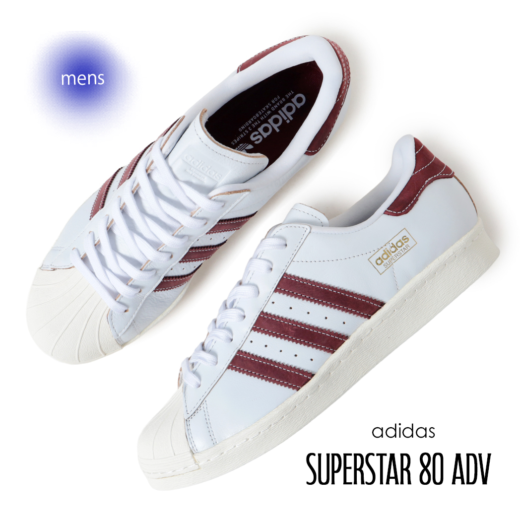 adidas アディダス スーパースター スニーカー SUPERSTAR 80 ADV
