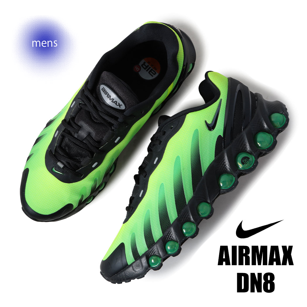 NIKE ナイキ エアマックス スニーカー AIR MAX DN8 BLACK/GREEN