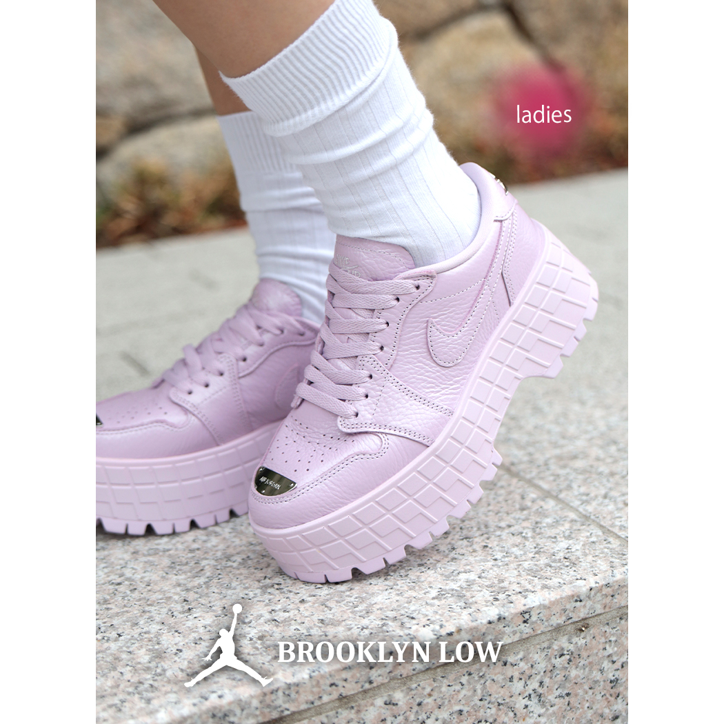 ナイキ　nike エアジョーダン　ブルックリン　low　厚底 エア ジョーダン 1 ブルックリン LOW ウィメンズシューズ / Air
