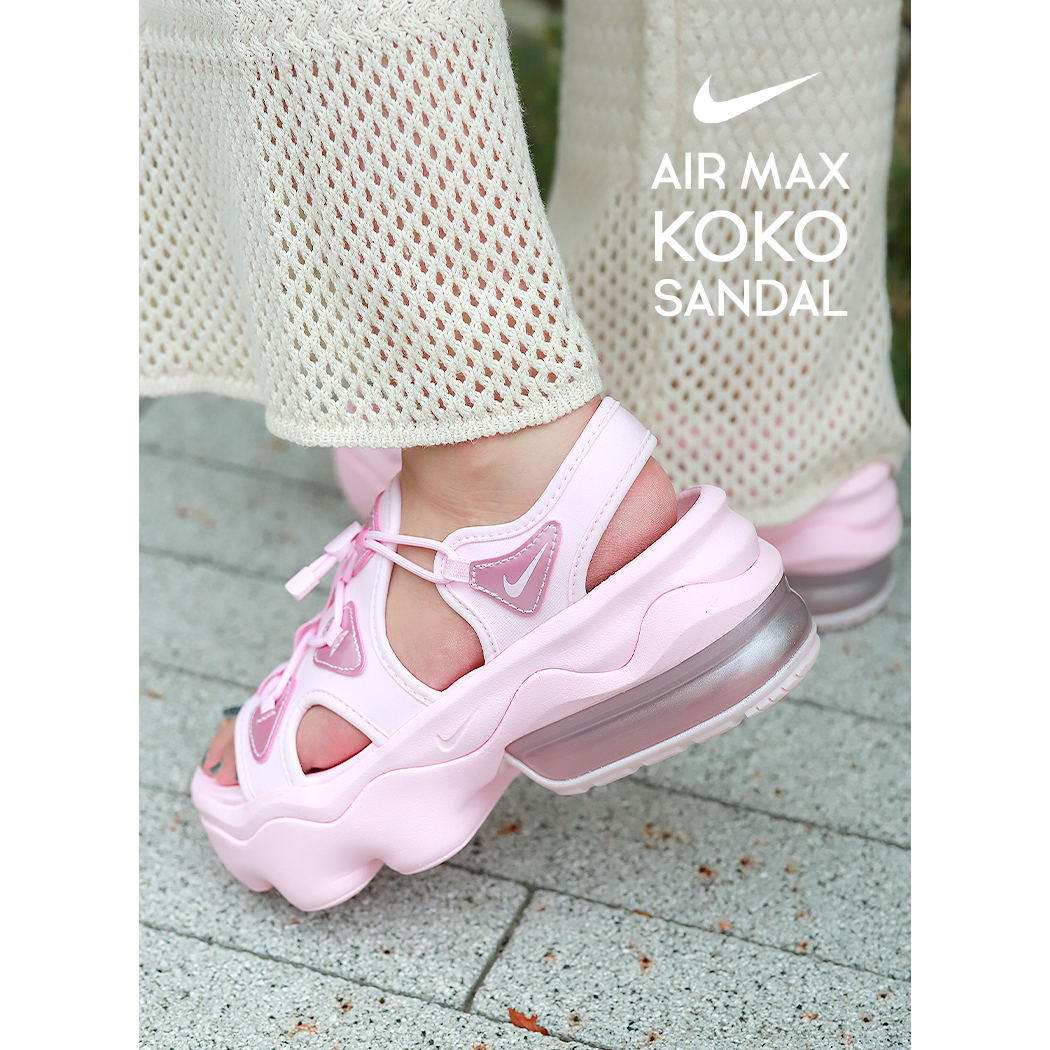美品 エアマックスココ エアマックス ココ ナイキ NIKE ピンク 22 Amazon | [ナイキ] エア マックス ココ サンダル W AIR MAX KOKO