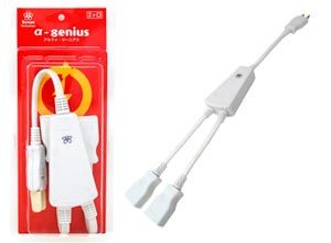 アポロ αジーニアス （アルファ・ジーニアス） 1ヶ口（スイッチ付