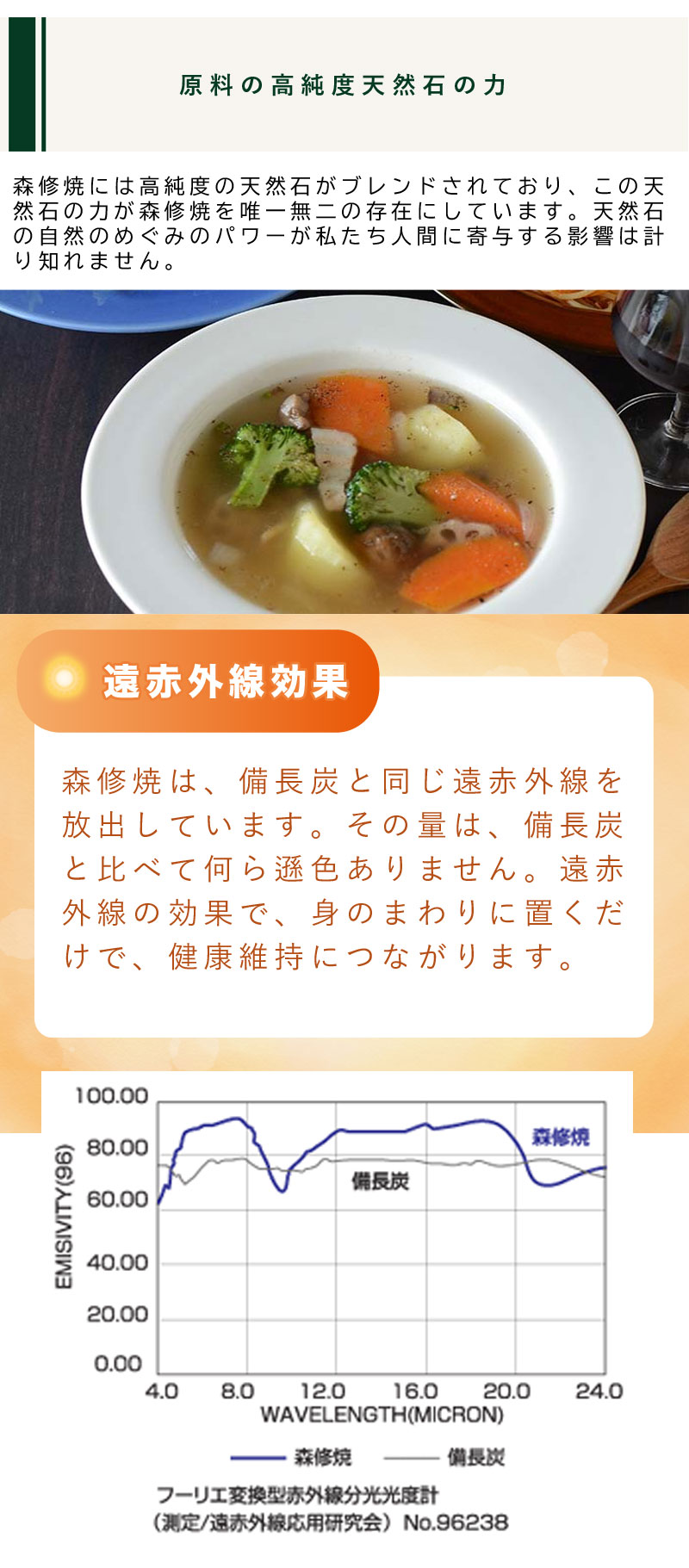 森修焼（しんしゅうやき） プレート Lサイズ ホワイトの説明 - 通販