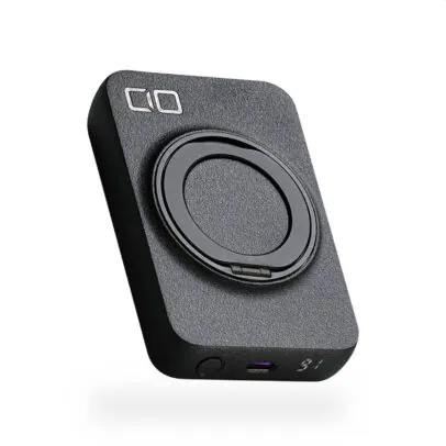 CIO SMARTCOBY Ex02 Wireless Charger(Magnet&Watch) plus Stand モバイルバッテリー Qi MagSafe対応 5000mAh 最大20W出力 CIO-MB20W1C-5000-EX02の画像