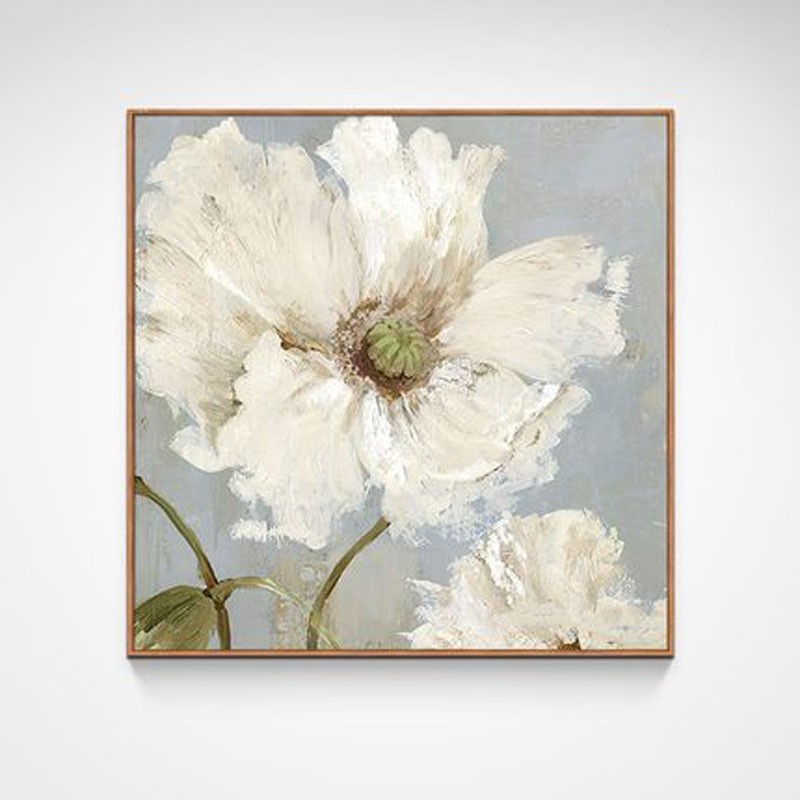 油絵 花の絵 絵画 フラワー 白い花 Sjj Bohh インテリア 壁掛け 美術 現代絵画油彩 Sjj Bohh プレミアムライフ 通販 Yahoo ショッピング