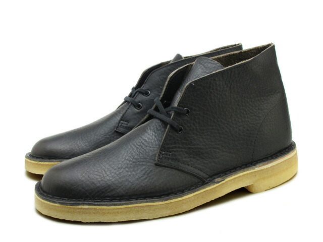 Clarks / ブーツ/US8.5/BLK/レザー Clarks（クラークス） デザートブーツ メンズ カーキ レザー ブーツ