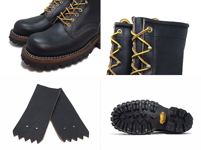 WHITE'S スモークジャンパー　ブーツ　8D ツートン　送料込み ホワイツ] WHITE'S BOOTS 375V-LTT ブラックツートン トリプルソール 8