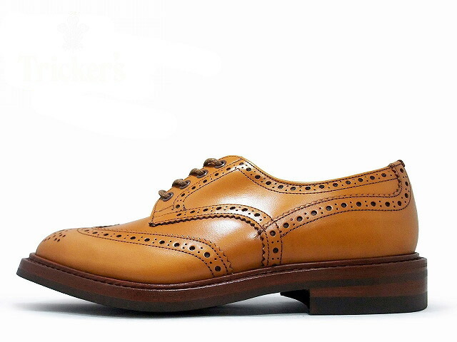 Tricker's Burton Acorn UK7.0　トリッカーズ　バートン Tricker's（トリッカーズ） バートン カントリーブーツ ウィングチップ