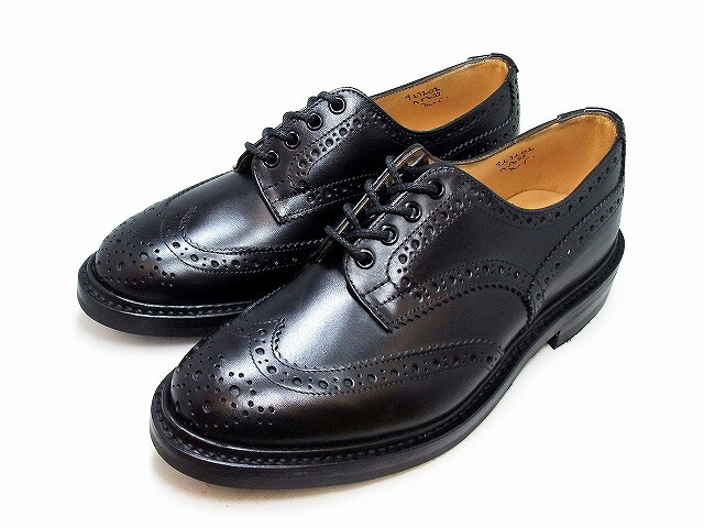 Tricker's（トリッカーズ） バートン カントリーブーツ ウィングチップ