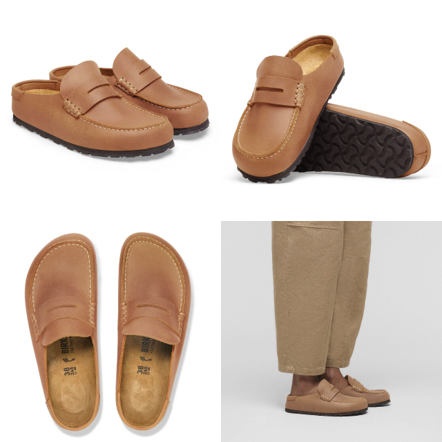 BIRKENSTOCK ネーブルズラップ スエード ブラウン BIRKENSTOCK（ビルケンシュトック） ネープルズ ラップ メンズ