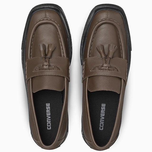 CONVERSE ローファー loafer brown 27.5 新品 未使用 CONVERSE - CONVERSE ローファー loafer brown 27.5 新品 未使用の通販