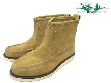 RUSSELL MOCCASIN（ラッセルモカシン） ノックアバウト ブーツ タン