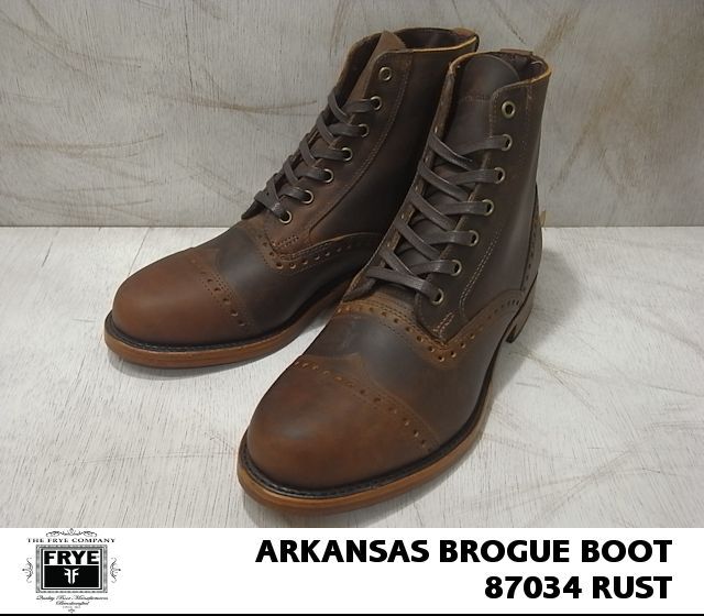 Frye（フライ） フライ/FRYE ARKANSAS BROGUE BOOT/アラカンサス