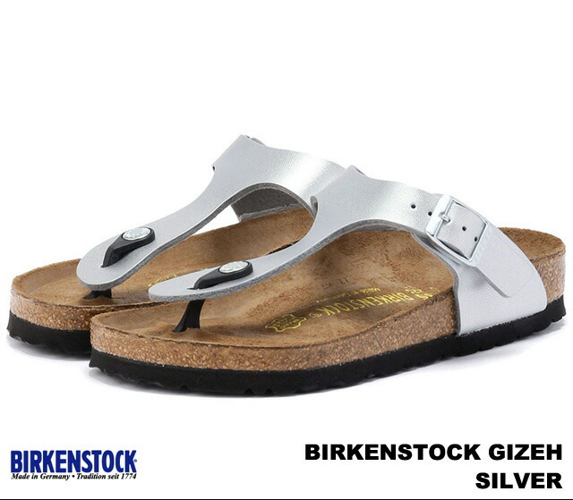 ビルケンシュトック ギゼ ホワイト 白 ブラック 黒 GC 043691 043731 <br>( BIRKENSTOCK GIZEH  GC043731 GC043691 )<br><br>(天板の文字カラーが画像と異なる場合がございます。ご了承ください) 通販 
