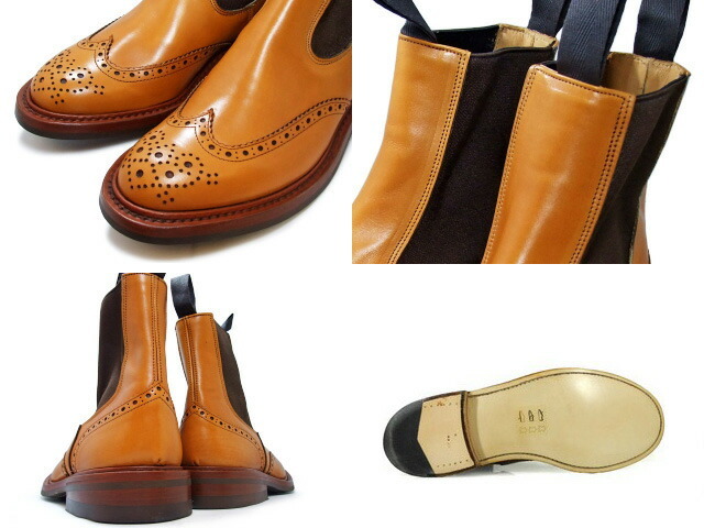 Tricker's トリッカーズ カントリーブーツ サイドゴア エイコン