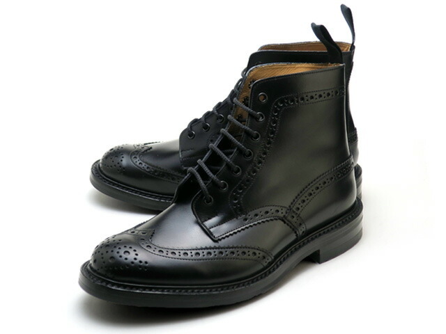 Tricker's（トリッカーズ） カントリーブーツ ストウ ウィングチップ