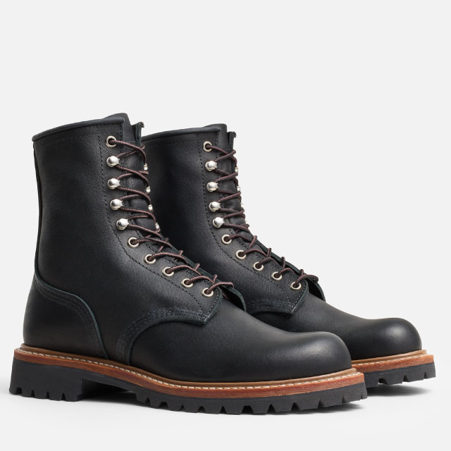 靴 REDWING RED WING SHOES（レッドウィング） RED WING ロガーブーツ 4501 BLACK