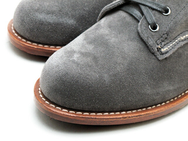 MADE IN USA ウルヴァリン 1000マイルブーツ グレー スエード メンズ