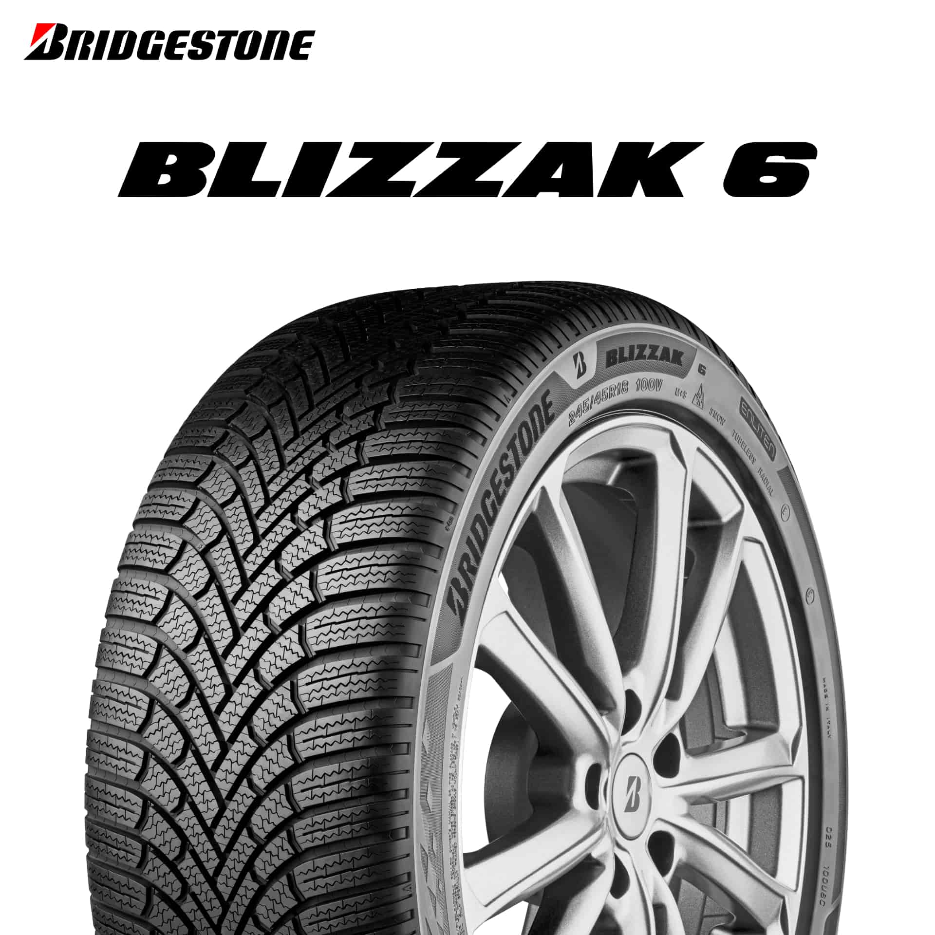 24年製 235/60R18 107V XL ブリヂストン BLIZZAK 6 ENLITEN ブリザック6 単品 | BRIDGESTONE