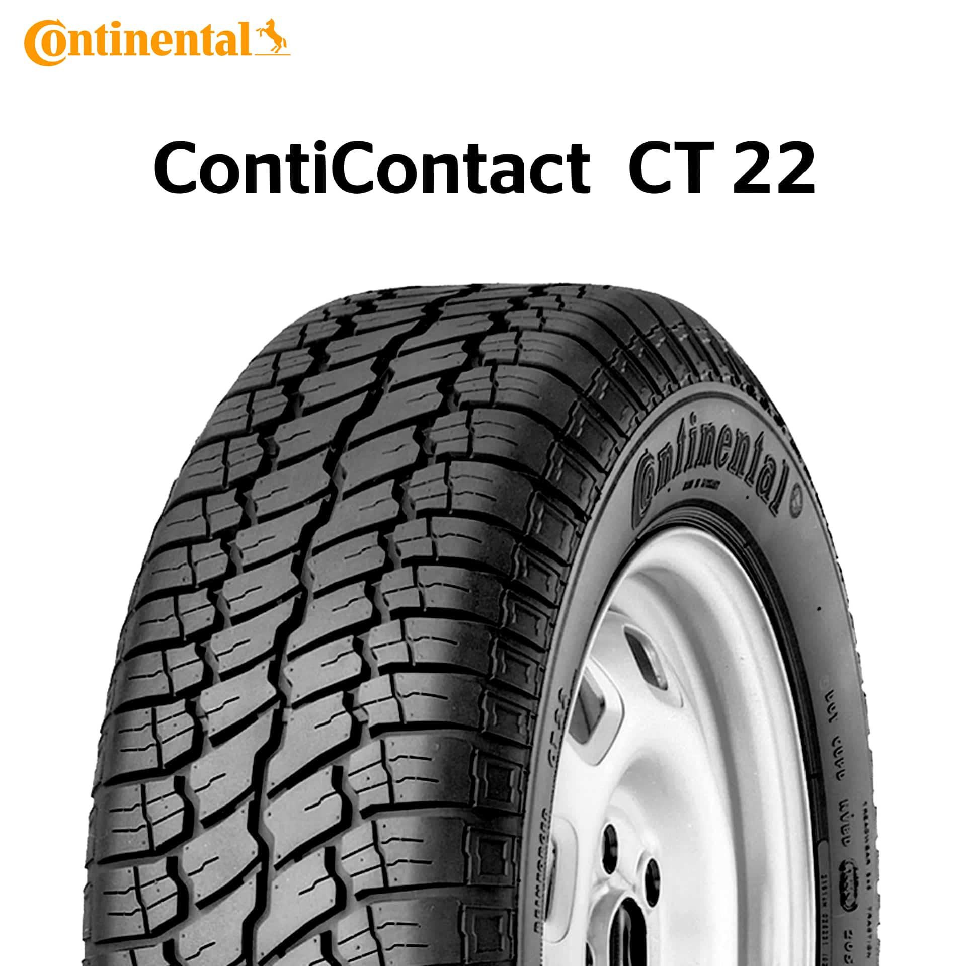 25�N�� 165/80R15 87T �R���`�l���^�� ContiContact CT22 �R���`�R���^�N�gCT22 �T�}�[�^�C�� �V�i