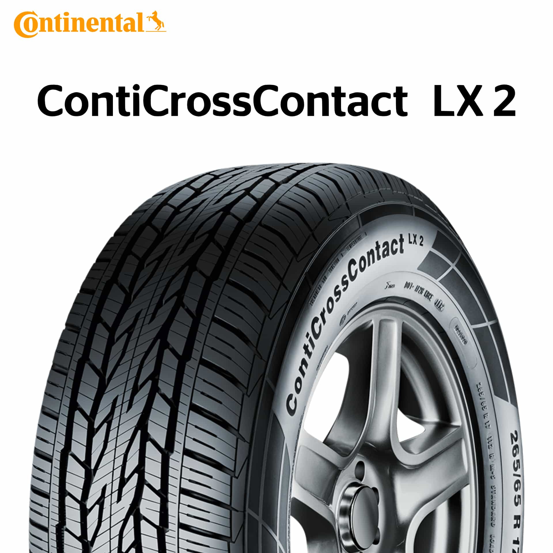 23年製 225/55R18 98V コンチネンタル ContiCrossContact LX 2 コンチクロスコンタクトLX2 CCC 単品