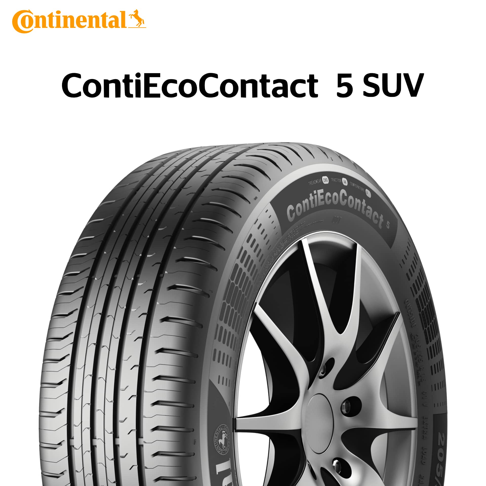 44_予約商品 6月中旬入荷予定  235/60R18 107V XL VOL コンチネンタル ContiEcoContact 5 SUV ボルボ承認タイヤ CEC5 サマータイヤ 新品