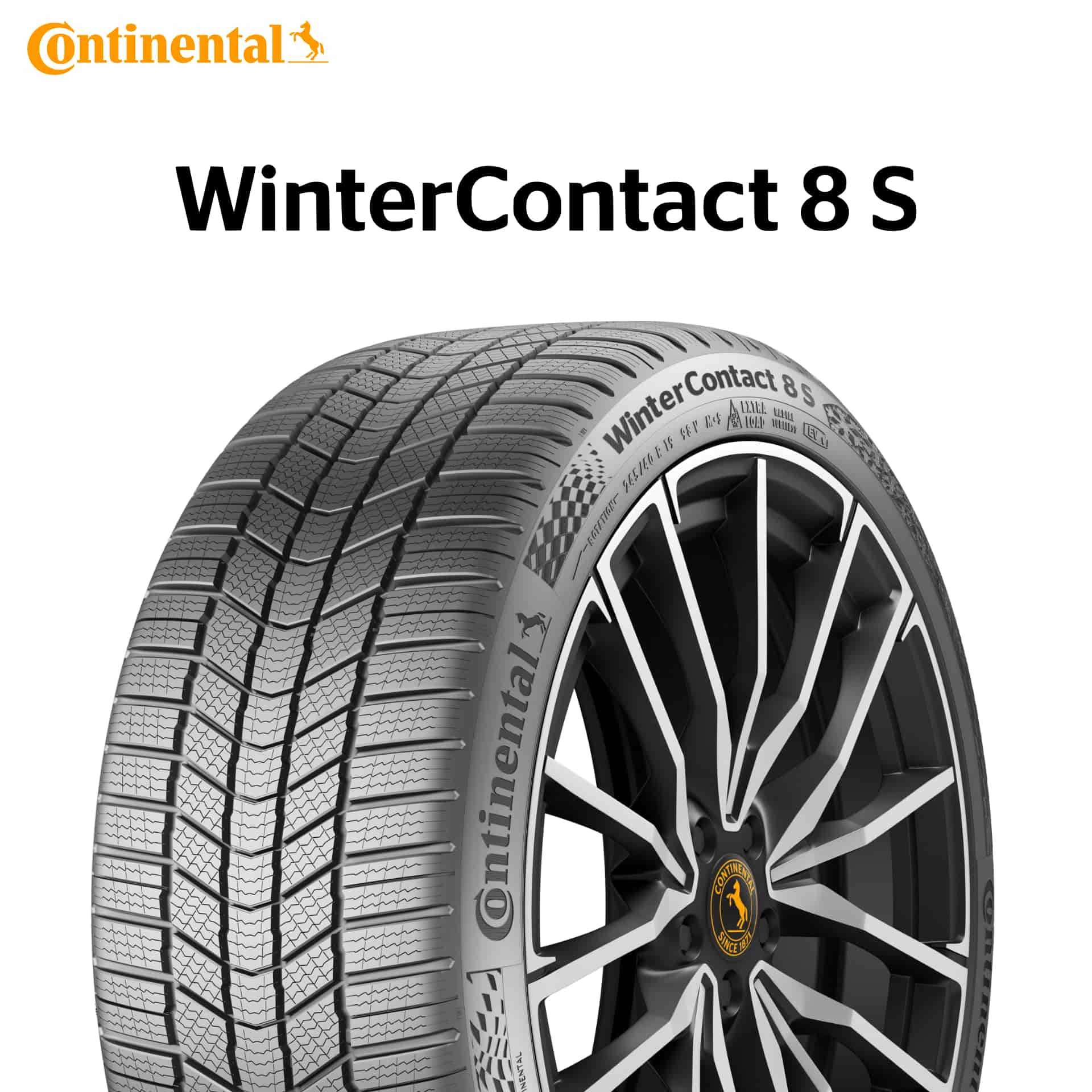 22日感謝デー 25年製 315/30R22 107V XL コンチネンタル WinterContact 8 S EV ウィンターコンタクト8S WC ウィンタータイヤ 新品