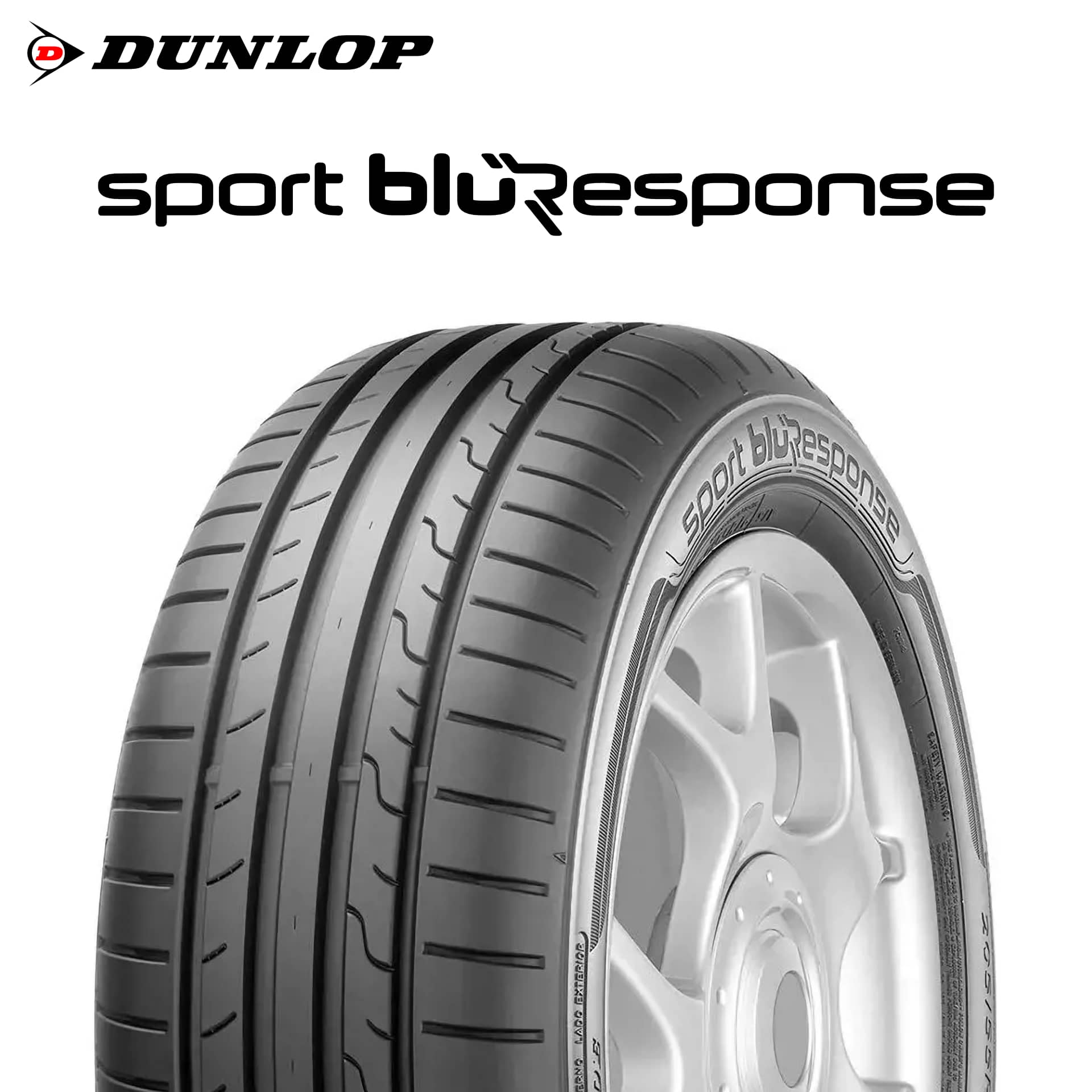 15��coupon 25�N�� 205/55R16 91V �_�����b�v SPORT BLURESPONSE �X�|�[�c �u���[���X�|���X �T�}�[�^�C�� �V�i