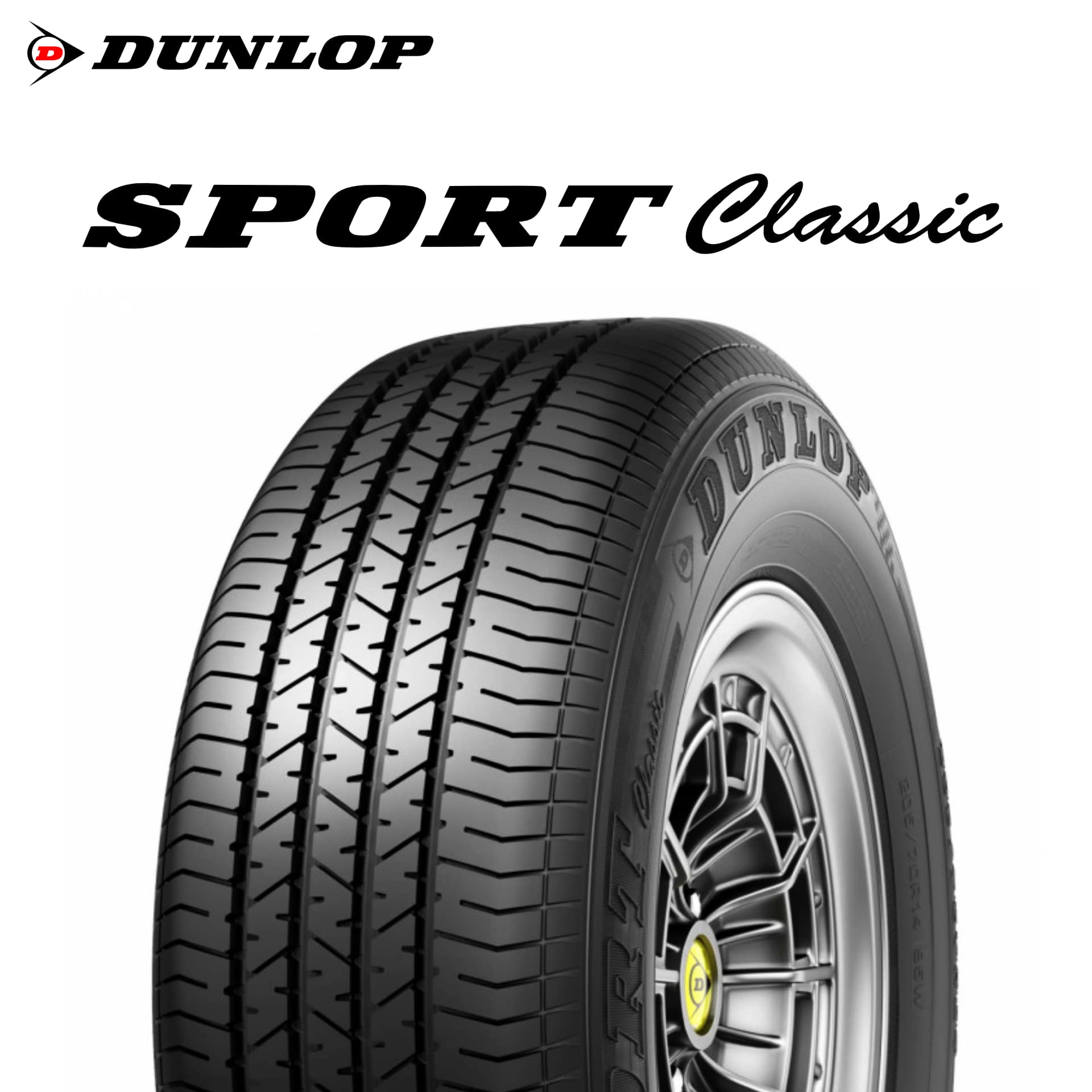 21年製 185/70R15 89V N0 ダンロップ SPORT CLASSIC スポーツ クラシック ポルシェ承認タイヤ 単品