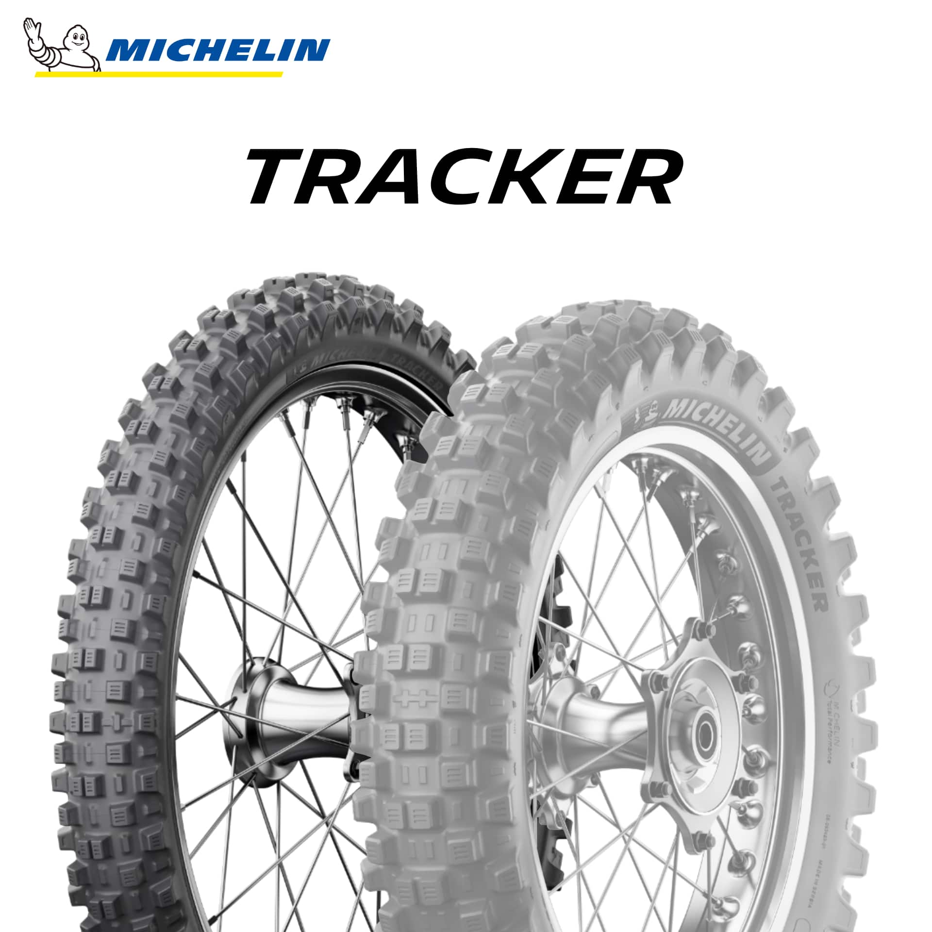 22年製 80/100-21 51R ミシュラン トラッカー MICHELIN TRACKER 新品 バイクタイヤ フロント用