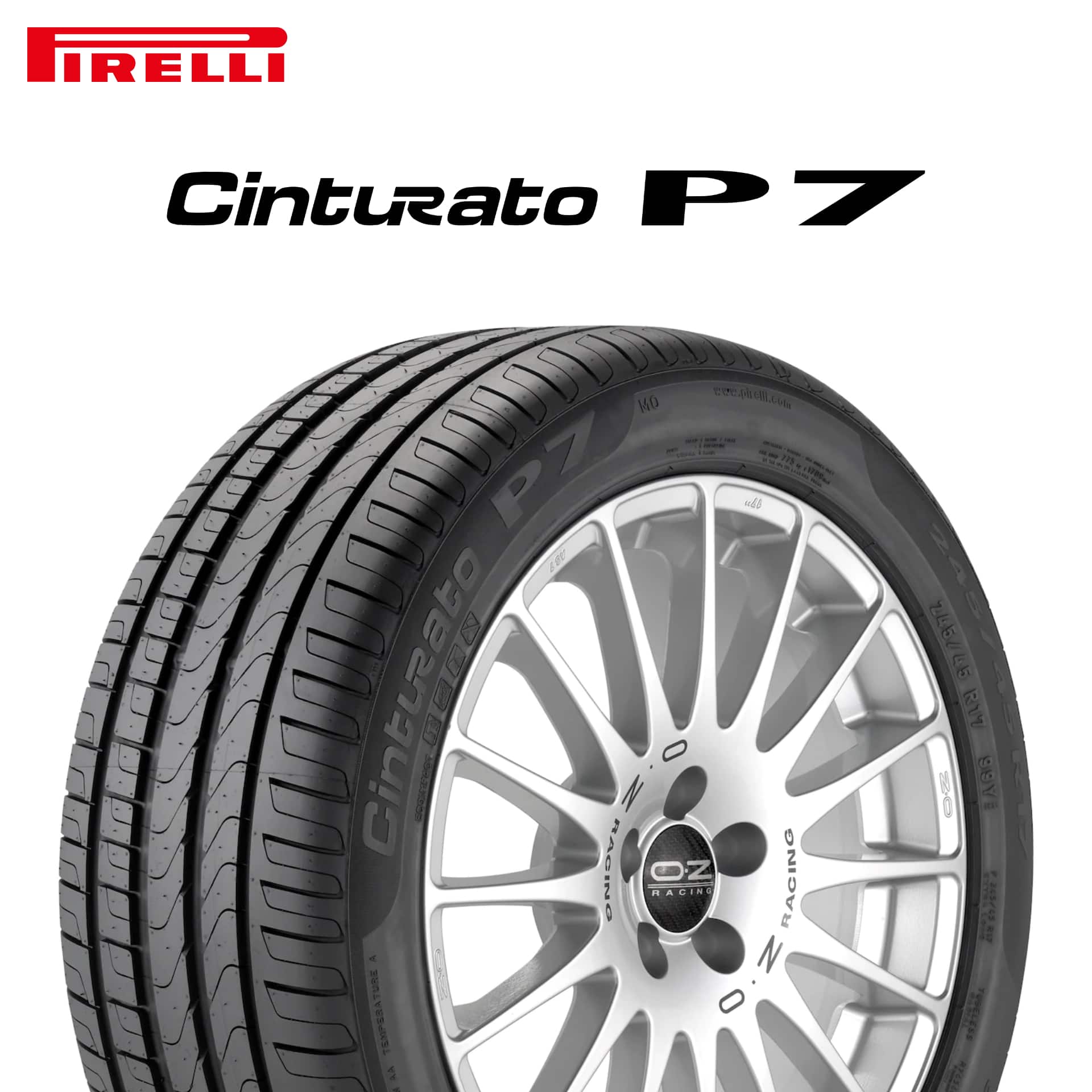 23年製 225/45R18 91V ★ r-f ピレリ Cinturato P7 チントゥラートP7 BMW承認タイヤ 単品