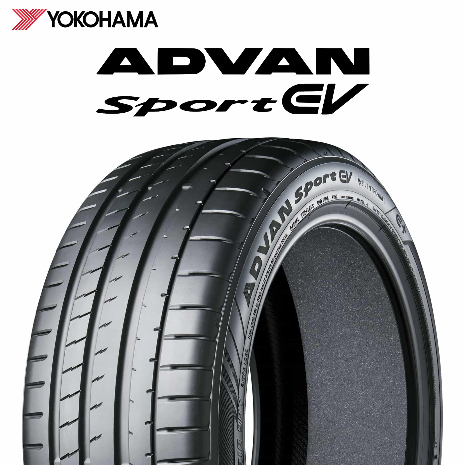 [21Bonus5%] 23N { 235/45R18 98Y XL Rn}^C ADVAN Sport EV V108 SILENTFOAM Aho X|[cEV V108 Pi