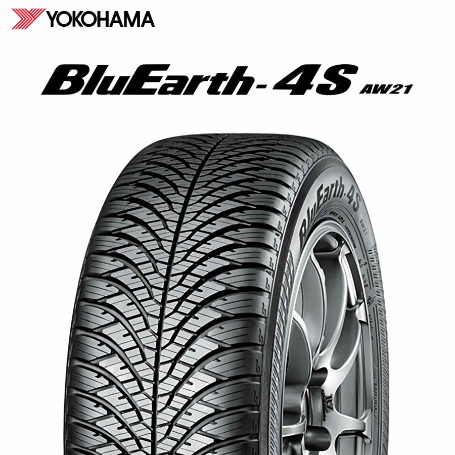 22年製 225 55R18 98V ヨコハマタイヤ BluEarth-4S AW21 ブルーアース4S AW21 単品