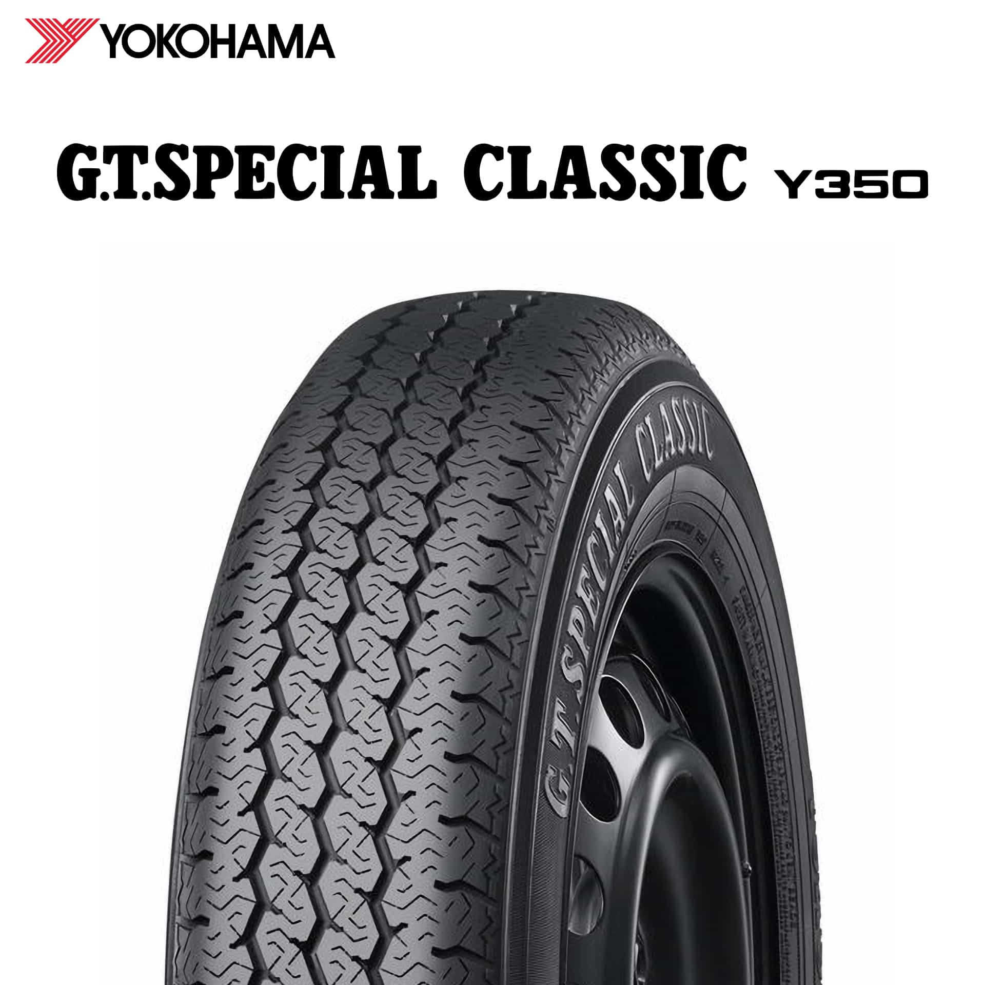 11��pointup 25�N�� ���{�� 165/80R15 87H ���R�n�}�^�C�� G.T.SPECIAL CLASSIC Y350 GT �X�y�V���� �N���V�b�N Y350 �T�}�[�^�C�� �V�i
