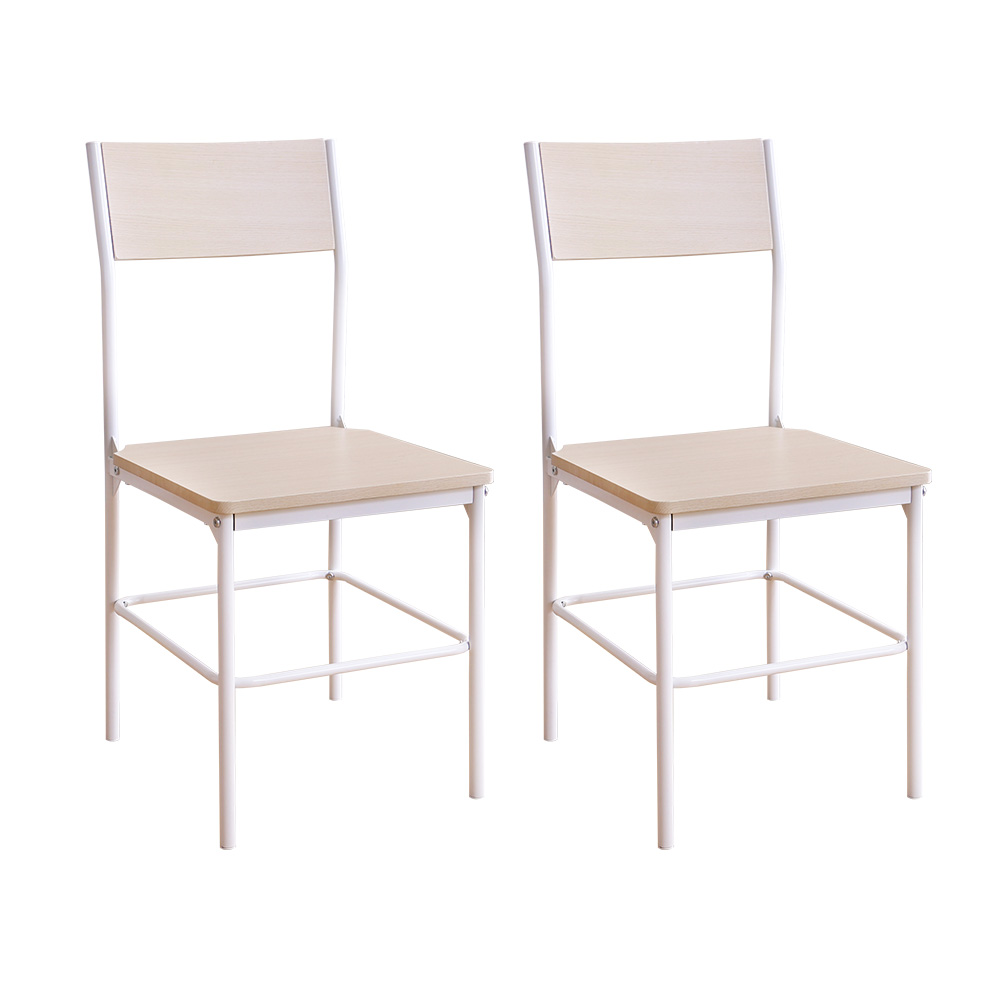 さわやかな背もたれ付きチェア2脚セット | ホームテイスト | 01