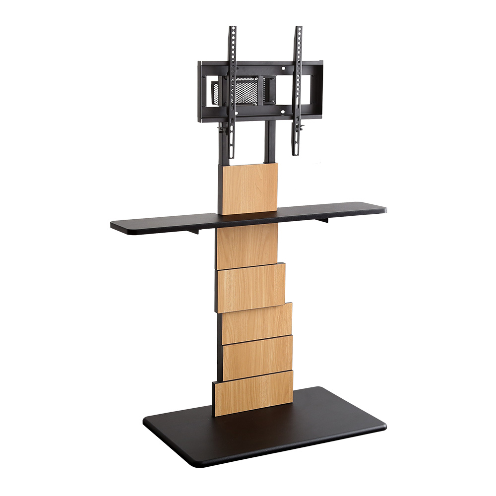 デザインテレビスタンド BROART-ブラート- ハイスイングタイプ+サウンドバー専用棚セット | ホームテイスト | 01