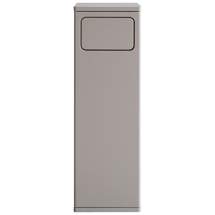 ごみ箱 新色追加 木製プッシュ式ダストボックス Empro (エンプロー) 45Lポリ袋対応 ゴミ箱 木目柄 大理石柄 単色無地 組立式 DB-800R | 宮武製作所 | 06