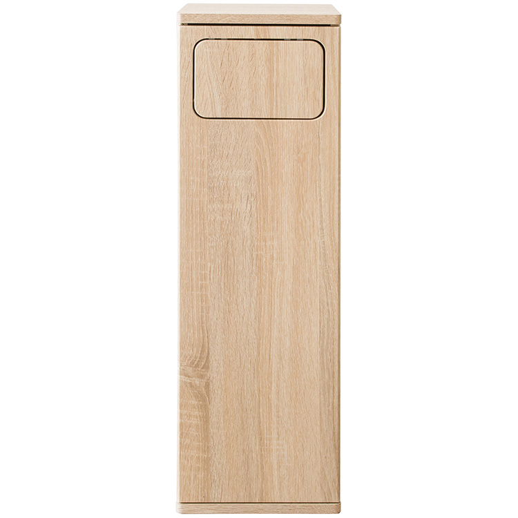 ごみ箱 新色追加 木製プッシュ式ダストボックス Empro (エンプロー) 45Lポリ袋対応 ゴミ箱 木目柄 大理石柄 単色無地 組立式 DB-800R | 宮武製作所 | 02