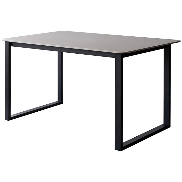 ダイニングテーブル Lement（レメント） テーブル単品 大理石風天板 セラミック素材 ホワイト グレー ダークグレー DNT-1001｜prepre｜04