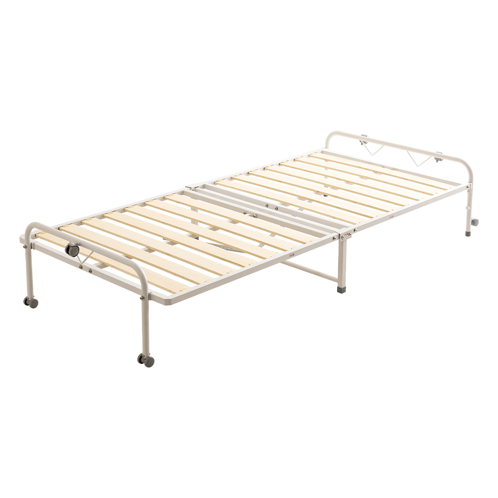 ベッド 折りたたみパイプすのこベッド シングル Riven-リヴェン- | ホームテイスト | 02