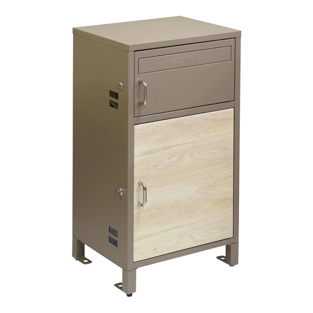 宅配ボックス ポスト付きスクエア型宅配ボックス 宅配2段タイプ |  | 02