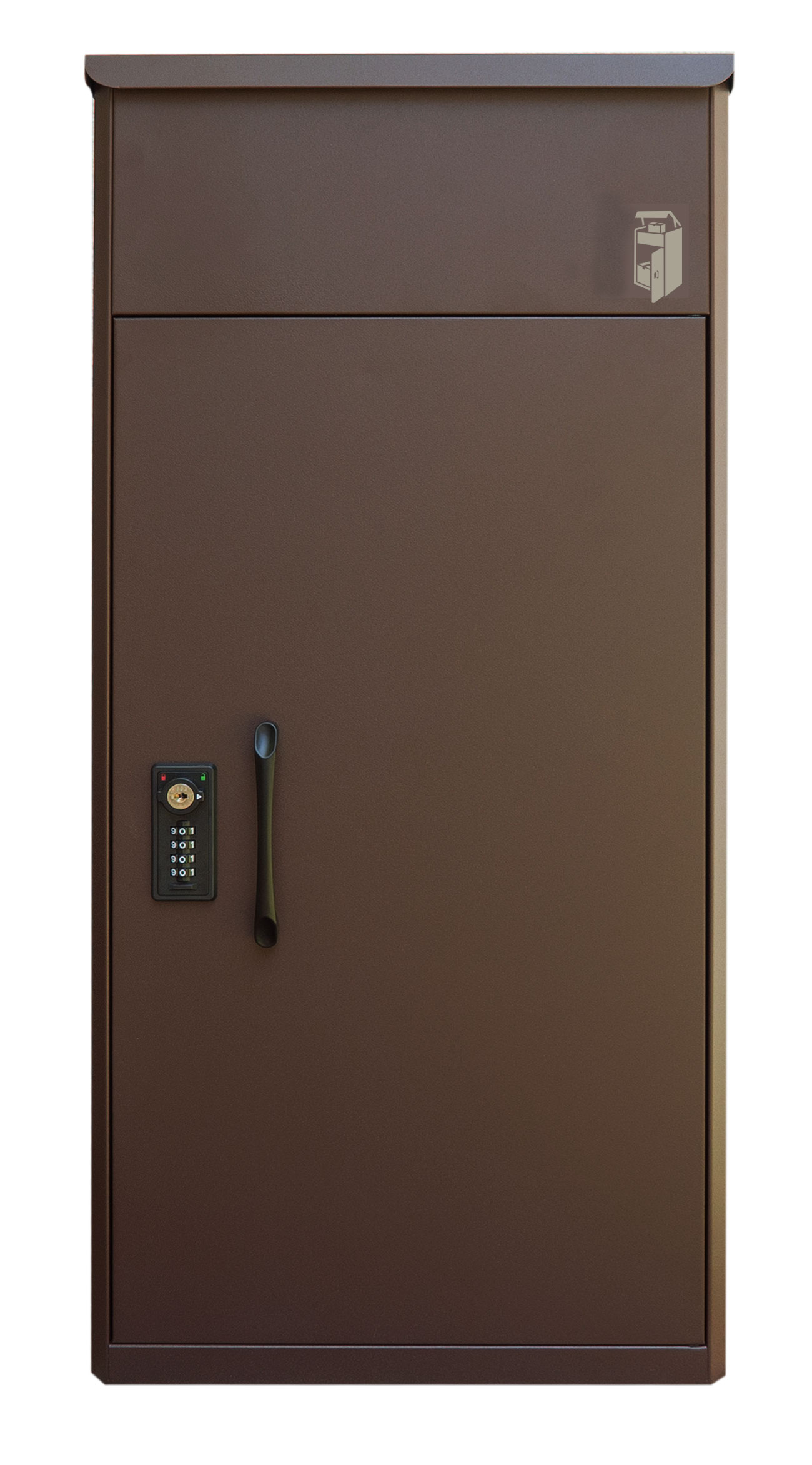 【50%OFF】宅配ボックス 戸建 後付け おしゃれ 大型 付き 一体型 置き型 スタンド 型 ルスネコボックス 一戸建て用 大容量 ダイヤル |  | 02