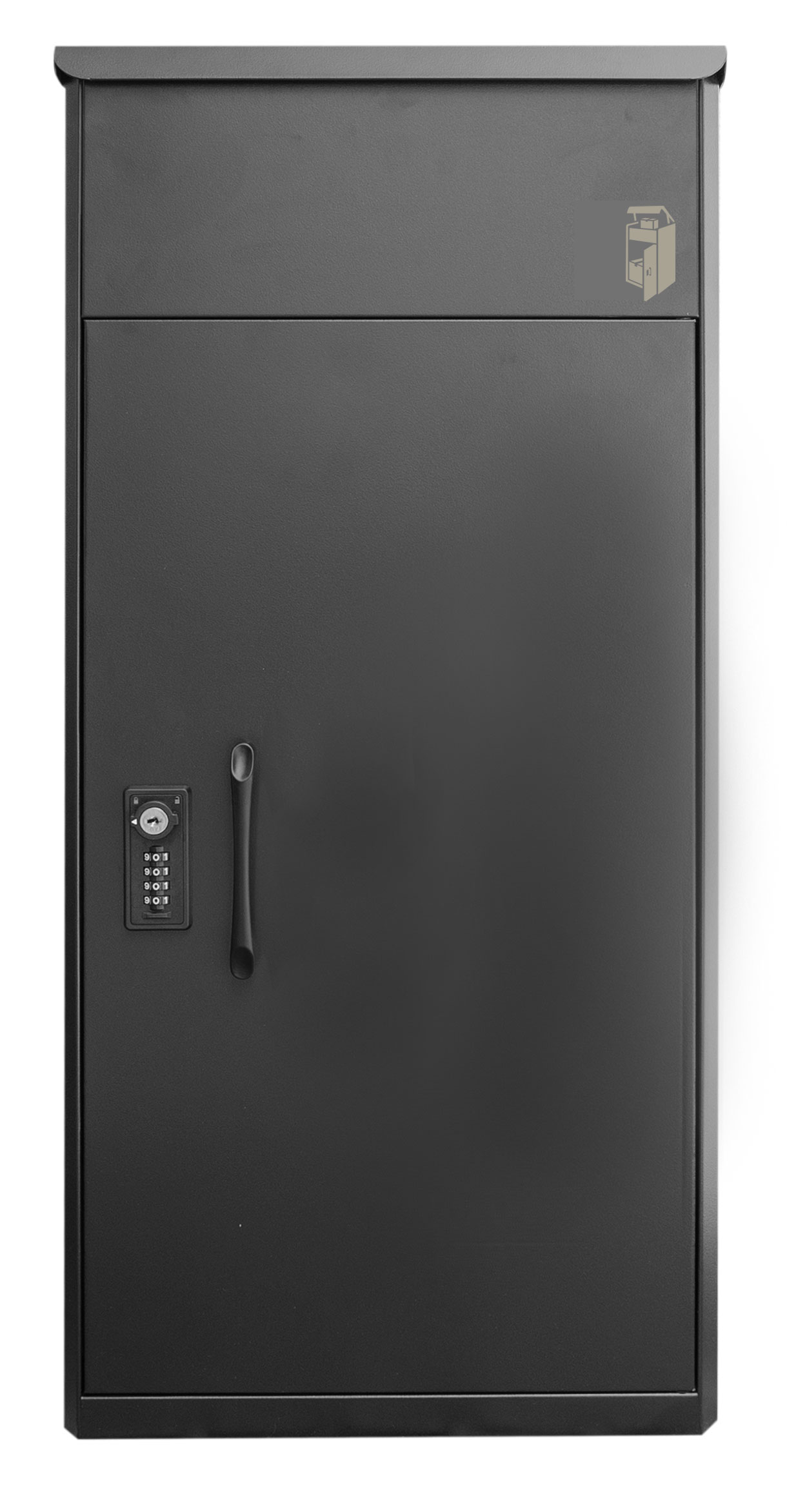 【50%OFF】宅配ボックス 戸建 後付け おしゃれ 大型 付き 一体型 置き型 スタンド 型 ルスネコボックス 一戸建て用 大容量 ダイヤル |  | 05