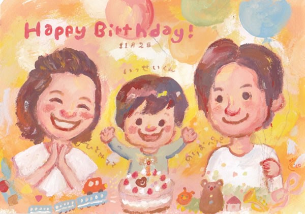 【お客ページ】（たつやん様）オーダー似顔絵☆結婚式、誕生日や記念日に リピーター様より、大切なご友人へのプレゼントの似顔絵を