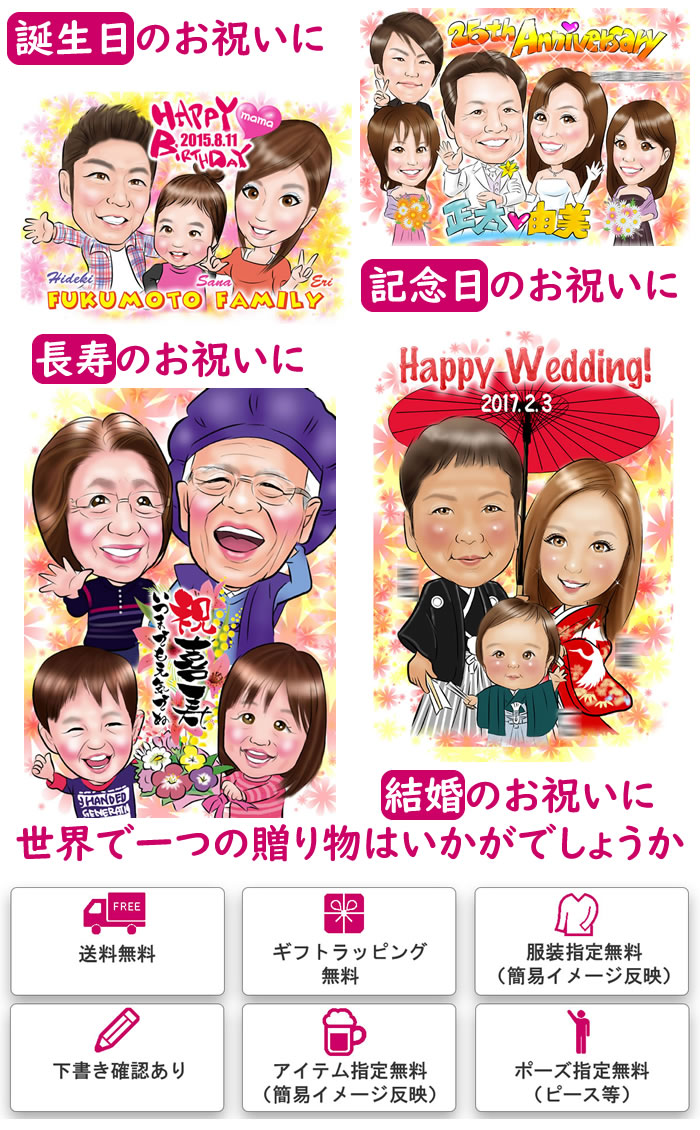 似顔絵デジタルインパクト