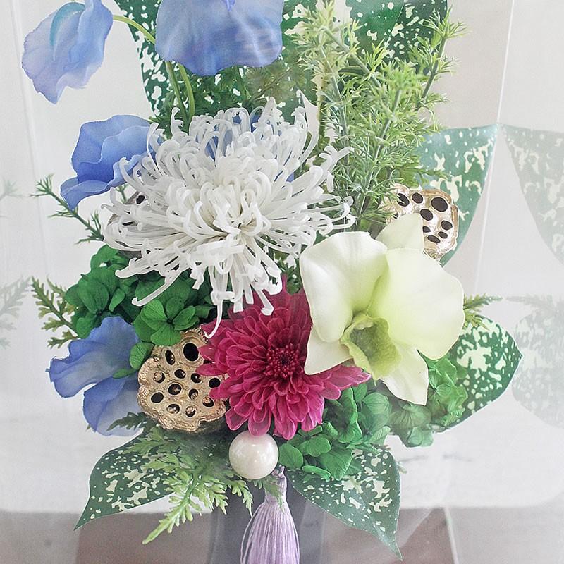 敬老の日 プリザーブドフラワー 花キューピット 非加盟店 お盆 仏花