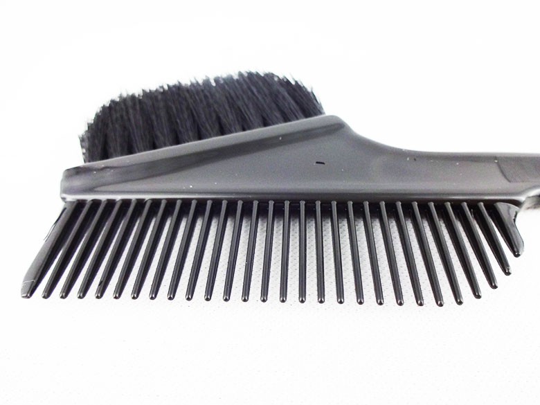 MEHNDI ヘナ 新品2本+ 1本+ブラシ ヘナブラシ プロ仕様 コーム付きヘアダイブラシ 大阪ブラシ ヘナ